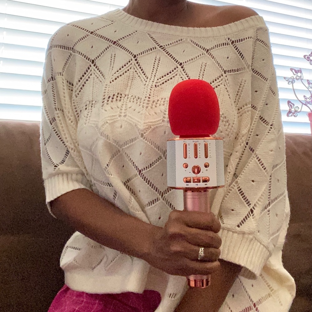 Sexy Off The Shoulder Box Knit Top